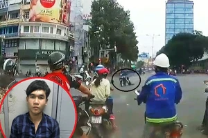 Đã bắt được tên cướp kéo lê cô gái hàng chục mét ở quận 1 