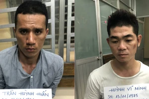 Bắt 2 kẻ giật dây chuyền bị camera an ninh ghi hình 