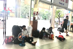 Những giấc ngủ chập chờn ở Bến xe Miền Đông ngày cận tết