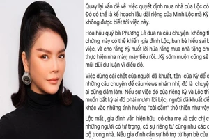 Lý Nhã Kỳ chính thức lên tiếng về lời ‘khen’ của Phương Lê