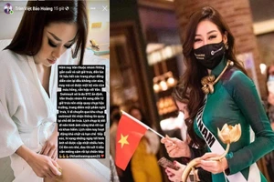 Vì sao Hoa hậu Khánh Vân không đi cùng ê-kíp hùng hậu?