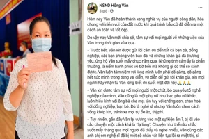 NSND Hồng Vân nói gì sau hàng loạt ồn ào thị phi?