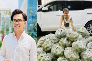 Mùa dịch, Đàm Vĩnh Hưng, Đại Nghĩa mua hàng tấn khoai lang, cam vì...