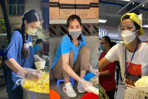 Những hình ảnh đẹp của các hoa hậu, người đẹp trong mùa dịch