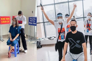 TP.HCM: Nghệ sĩ hỗ trợ cắt tóc, mang âm nhạc đến bệnh viện dã chiến