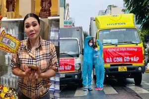 Ngọc Huyền, Lý Hùng: 'Việt Hương không nhận tiền, chỉ nhận gạo, mì…'