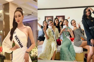 Đi thi Hoa hậu Liên lục địa, Ái Nhi bị giữ 15 chiếc váy vì nghi…buôn lậu