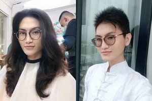 NTK Tín Thái cắt phăng mái tóc dài ủng hộ bệnh nhân ung thư