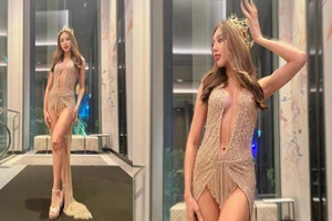 Bộ váy gây tranh cãi của Thùy Tiên tại Miss Grand International 2021