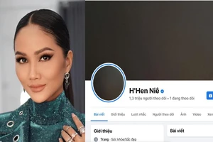 Vì sao ảnh bìa, hình đại diện fanpage của H’Hen Niê chuyển sang màu đen?