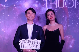 Thúy Vân khóc trong ngày ra mắt MV ‘Trái tim yêu thương’ 