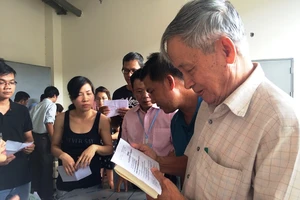 Chung cư Harmona tổ chức hội nghị bất thường