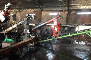 Cháy kho hàng, văn phòng công ty ở Gò Vấp