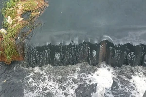 Kênh Ba Bò sủi bọt, bốc mùi nồng nặc