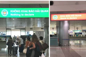 Phân luồng 'cửa xanh', 'cửa đỏ' tại Tân Sơn Nhất