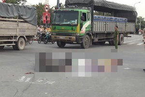 Va chạm xe bồn, 1 phụ nữ ngã xuống đường tử vong