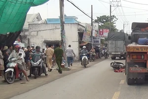 Nữ sinh bị xe đầu kéo cán tử vong trên đường đi học