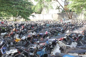 Công an quận 10 thông báo tìm chủ 2 xe Wave