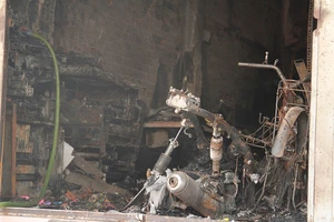 Cháy nhà 2 tầng ở Hóc Môn, bé 2 tuổi tử vong