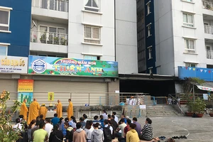 20 ngày để sửa chữa hầm xe chung cư Carina Plaza