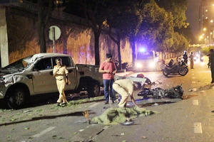 2 người chết, 5 người bị thương vụ tông xe hàng loạt ở quận 1