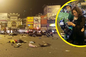  Nữ tài xế BMW gây tai nạn có nồng độ cồn 0,94 mg/lít khí thở