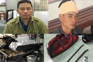 Bắt 2 kẻ chuyên trộm két cửa hàng ở TP.HCM, Bình Dương