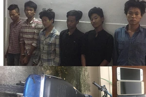 Băng cướp giật nghiện ngập tại Thủ Đức sa lưới