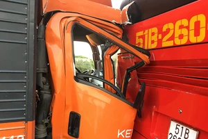 2 tai nạn liên tiếp trên cao tốc Trung Lương