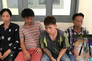 Nhóm thanh niên chống đối cảnh sát ở tiệm game bắn cá