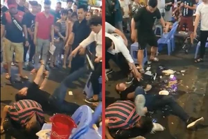 3 thanh niên nghi bị sốc bóng cười, cỏ mỹ ở phố Bùi Viện