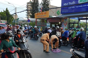 Nam thanh niên vừa từ Hải Phòng vào TP.HCM thì bị tai nạn