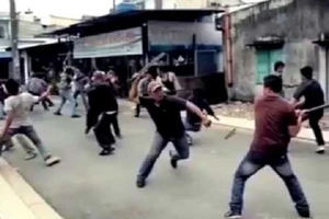 Một vụ hỗn chiến: Ảnh chỉ mang tính nh minh họa 