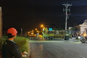 Cảnh sát trắng đêm phong tỏa khu vực tiêu diệt Tuấn 'khỉ'