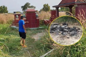 Thông tin mới vụ đốt xương người trong nghĩa địa ở Củ Chi