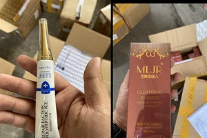 Bắt giữ kho mỹ phẩm Trung Quốc lậu cực lớn ở quận 12