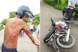 Rút dao đâm người sau va chạm giao thông để cướp xe 