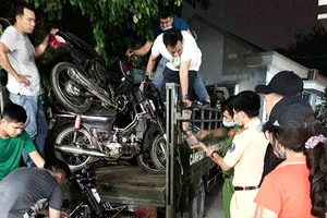 TP.HCM: Triệt phá nhóm trộm cắp xe máy có nhiều tiền án
