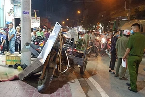 Xe ba gác cuốn chết người đàn ông ở Bình Chánh