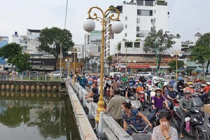 Người đàn ông nhảy kênh Nhiêu Lộc - Thị Nghè mất tích