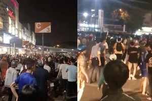 Công an nổ súng trấn áp 2 nhóm ‘hỗn chiến’ ở AEON Tân Phú