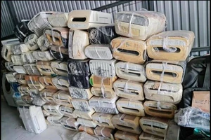 Công an bắt lô hàng điện lạnh Nhật đã qua sử dụng