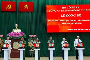 Trao quyết định bổ nhiệm Trưởng, Phó Công an TP Thủ Đức 