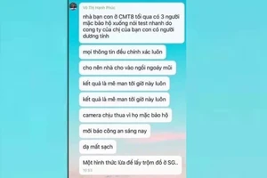 Công an TP.HCM cảnh báo sau vụ tung tin giả ‘xét nghiệm, đánh thuốc mê’