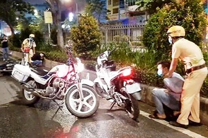 Công an quận 12 xử lý nghiêm việc đua xe ‘giải trí’
