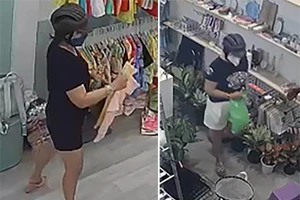 Tái diễn trò vờ mua hàng để dàn cảnh trộm cắp tài sản