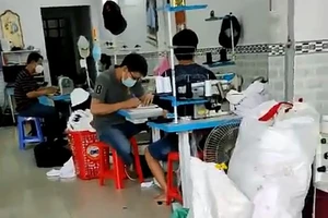 Kho nón giả thương hiệu hàng chục tỉ đồng ở quận 12