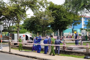 1 thi thể phụ nữ nằm trong cống hộp ở đường Kênh Nước Đen