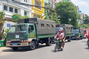 Công an kiểm tra văn phòng 2 công ty tài chính ở TP Thủ Đức