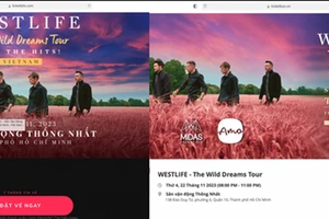 Cảnh báo trang web giả mạo bán vé của nhóm nhạc Westlife